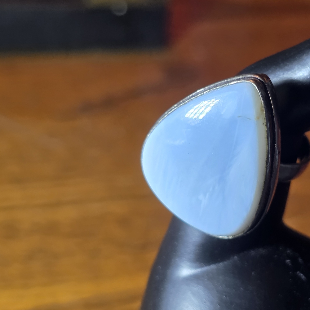 Blue Teardrop Ring